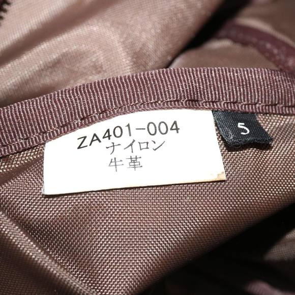 BURBERRY Nova Check Hand Bag Nylon Beige Auth ar8988 - Picture 12 of 16